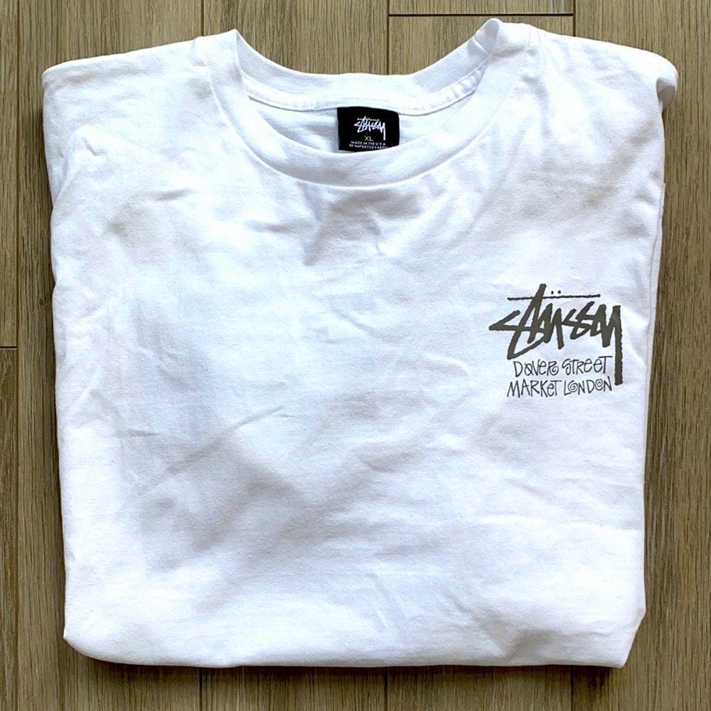 STUSSY DSM LONDON TEE. RARE. NEW. NEVER WORN. - Picture 1 of 2